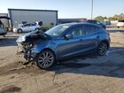 2018 Mazda 3 Grand Touring Blue vin: 3MZBN1M31JM173154