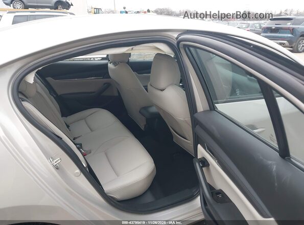 3MZBPACM7SM472542 2025 MAZDA 3 Beige Widok naklejki z numerem VIN
