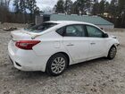 2017 Nissan Sentra S Белый vin: 3N1AB7AP2HY403016