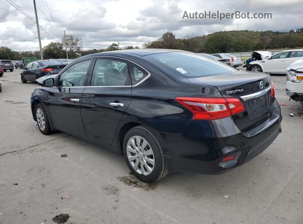 3N1AB7AP6GY255404 2016 NISSAN SENTRA Black Հետևի ձախ