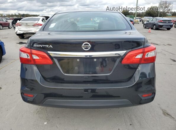 3N1AB7AP6GY255404 2016 NISSAN SENTRA Black Հետևի տեսք