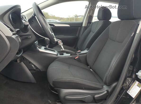 3N1AB7AP6GY255404 2016 NISSAN SENTRA Black Սալոնի դիմացի տեսք