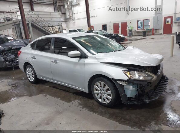 3N1AB7AP6JY247875 2018 NISSAN SENTRA Silver წინა მარჯვენა