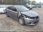 2016 Nissan Sentra Sv Gray vin: 3N1AB7AP7GY309101
