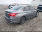 2016 Nissan Sentra Sv Gray vin: 3N1AB7AP7GY309101