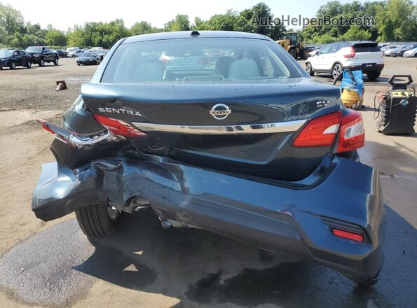 3N1AB7AP9GY293595 2016 NISSAN SENTRA Blue Vista trasera