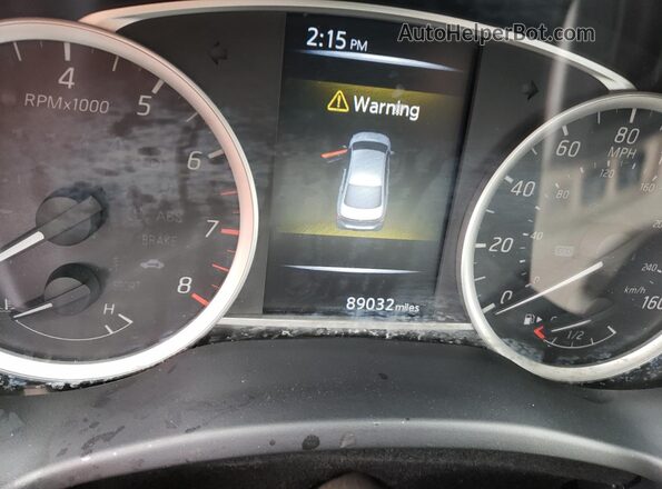 3N1AB7AP9GY293595 2016 NISSAN SENTRA Blue Vista del cuadro de instrumentos