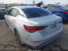 2022 Nissan Sentra Sv Xtronic Cvt Серебряный vin: 3N1AB8CV0NY296402