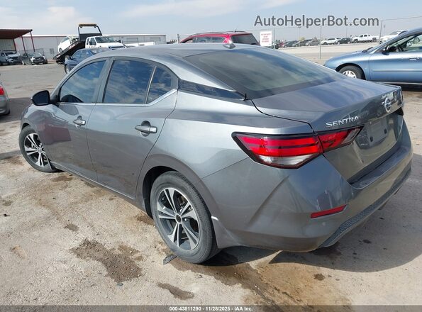 3N1AB8CVXNY299310 2022 NISSAN SENTRA Gray Trasero izquierdo