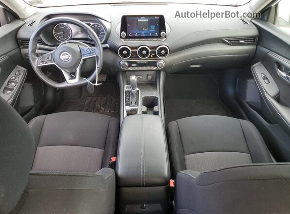 3N1AB8CVXPY275835 2023 NISSAN SENTRA Белый Вид панели приборов