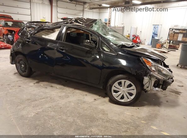 3N1CE2CP0JL353770 2018 NISSAN VERSA NOTE Черный Передняя правая четверть