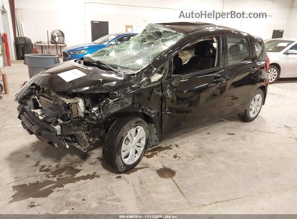 3N1CE2CP0JL353770 2018 NISSAN VERSA NOTE Черный Передняя левая четверть