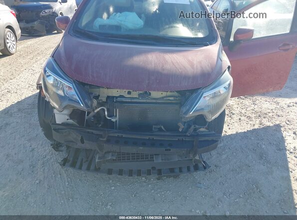 3N1CE2CP2KL357580 2019 NISSAN VERSA NOTE Red Widok z przodu