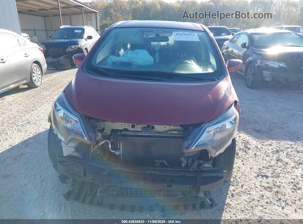 3N1CE2CP2KL357580 2019 NISSAN VERSA NOTE Red Widok wnętrza z tyłu