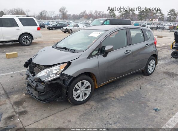3N1CE2CP3KL361167 2019 NISSAN VERSA NOTE Серый Передняя левая четверть
