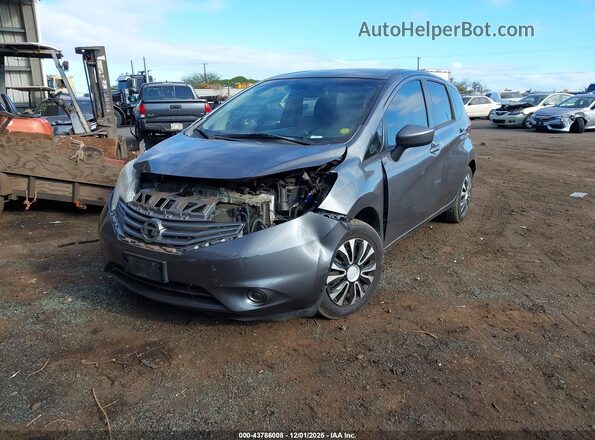 3N1CE2CP6GL378990 2016 NISSAN VERSA NOTE Gray Vista frontal