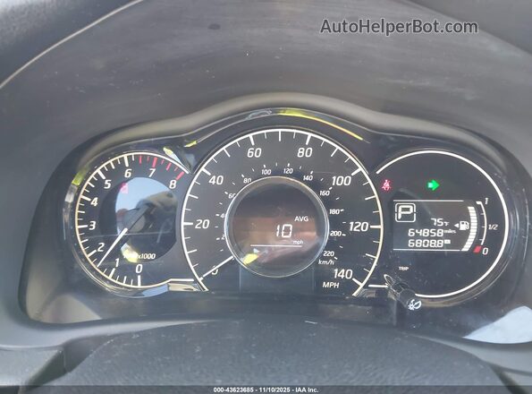 3N1CE2CP9GL365327 2016 NISSAN VERSA NOTE Blue Հետևի նստատեղերի տեսք