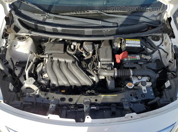 3N1CN7AP8KL836554 2019 NISSAN VERSA White Vista interior trasera