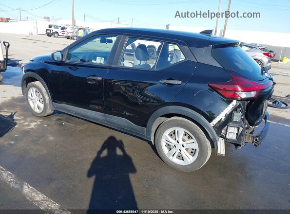 3N1CP5BV1PL532226 2023 NISSAN KICKS Черный Задняя левая четверть