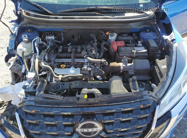 3N1CP5BV2PL545972 2023 NISSAN KICKS Синий Вид подкапотного пространства