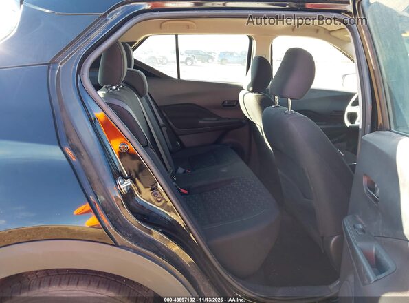 3N1CP5BV3NL528336 2022 NISSAN KICKS Black Widok naklejki z numerem VIN