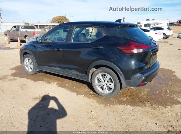 3N1CP5BV3NL528336 2022 NISSAN KICKS Black Tył lewy