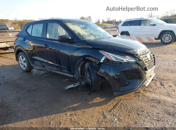 3N1CP5BV3SL480655 2025 NISSAN KICKS PLAY Черный Передняя правая четверть