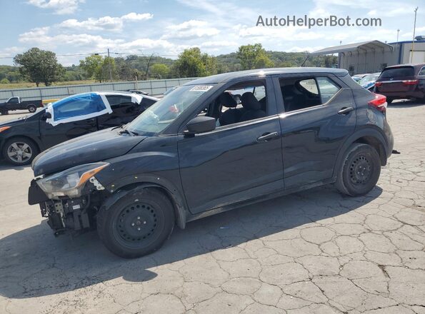 3N1CP5BV6LL488993 2020 NISSAN KICKS Черный Передняя левая четверть