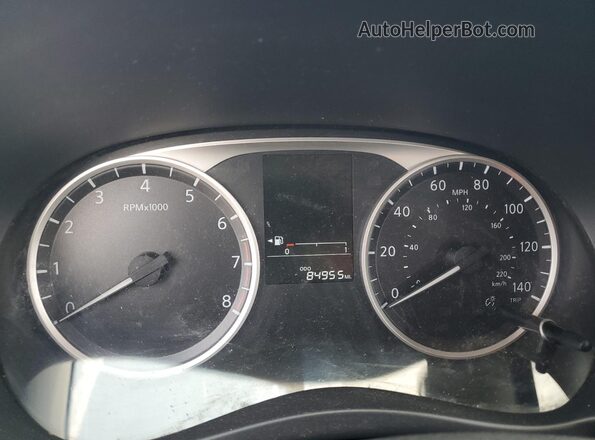 3N1CP5BV6LL488993 2020 NISSAN KICKS Черный Вид щитка приборов