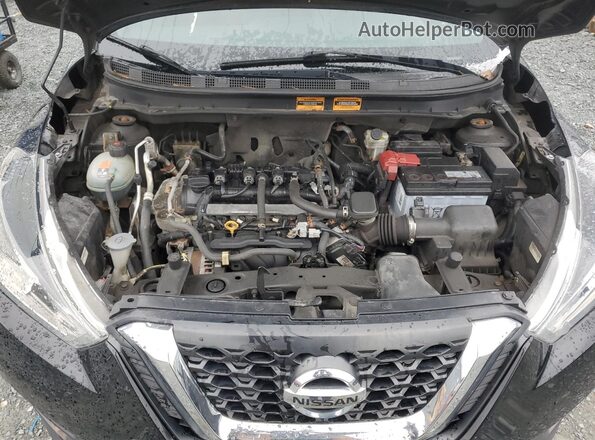 3N1CP5CUXKL494624 2019 NISSAN KICKS Черный Вид подкапотного пространства