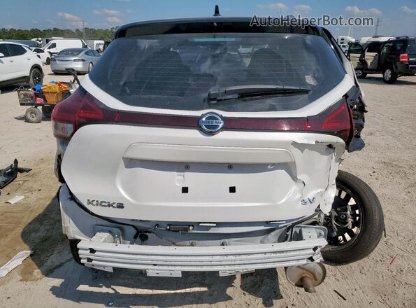 3N1CP5CVXML492058 2021 NISSAN KICKS White Widok z tyłu