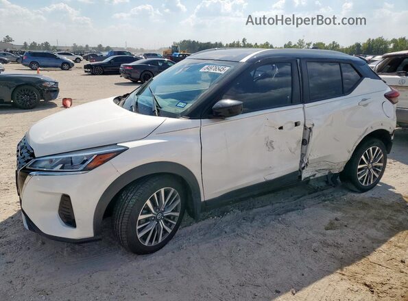 3N1CP5CVXML492058 2021 NISSAN KICKS White Przód lewy