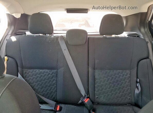 3N1CP5CVXML492058 2021 NISSAN KICKS White Widok tylnych siedzeń