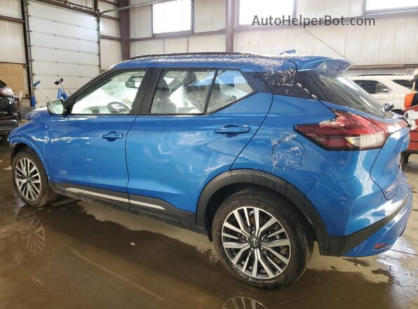 3N1CP5DV7PL560173 2023 NISSAN KICKS Синий Задняя левая четверть