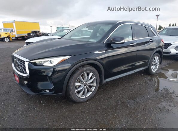 3PCAJ5BA1MF126475 2021 INFINITI QX50 Black Передня ліва чверть