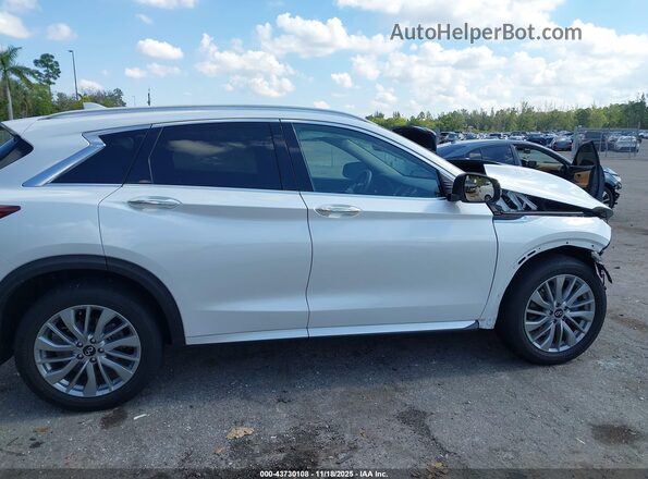 3PCAJ5BA1PF108711 2023 INFINITI QX50 Белый Вид щитка приборов