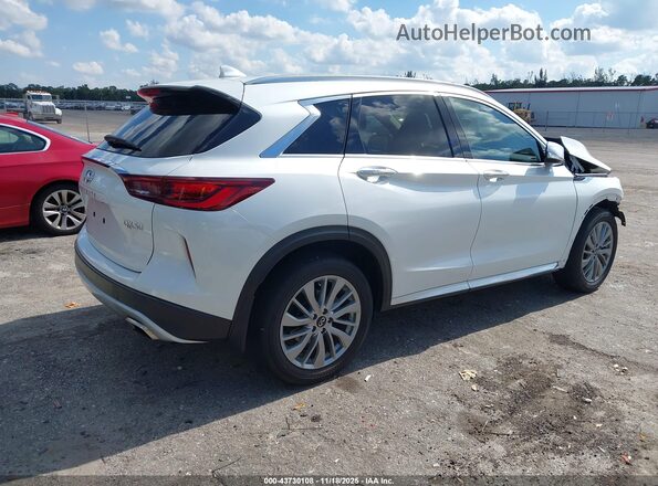 3PCAJ5BA1PF108711 2023 INFINITI QX50 Белый Задняя правая четверть