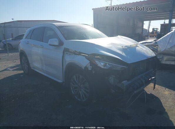 3PCAJ5BA1PF118185 2023 INFINITI QX50 Белый Передняя правая четверть