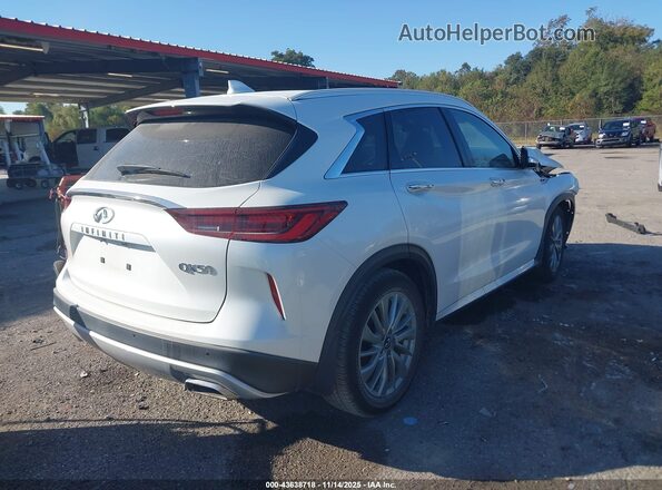 3PCAJ5BA1PF118185 2023 INFINITI QX50 Белый Задняя правая четверть