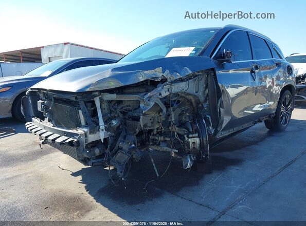 3PCAJ5BA2MF118479 2021 INFINITI QX50 Серый Передняя левая четверть