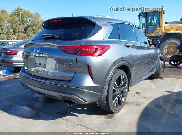 3PCAJ5BA2MF118479 2021 INFINITI QX50 Серый Задняя правая четверть