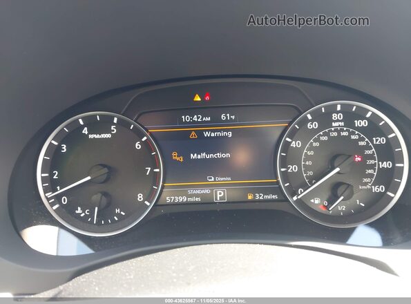 3PCAJ5BA3PF117006 2023 INFINITI QX50 Серый Вид задних сидений