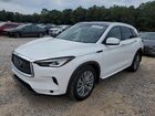 2023 Infiniti Qx50 Luxe White vin: 3PCAJ5BA4PF117502
