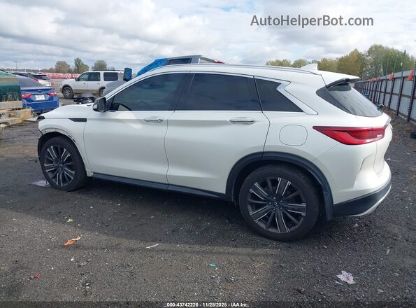 3PCAJ5BA6NF113061 2022 INFINITI QX50 White Панорамний вид салону 360°
