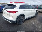 2022 Infiniti Qx50 Luxe White vin: 3PCAJ5BA6NF113061