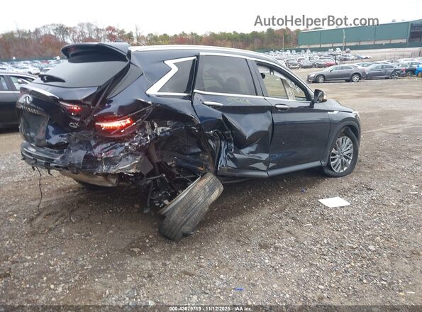 3PCAJ5BB3PF118066 2023 INFINITI QX50 Синий Задняя правая четверть