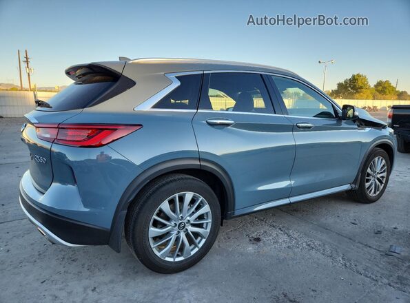 3PCAJ5BB3PF123431 2023 INFINITI QX50 Blue Tył prawy