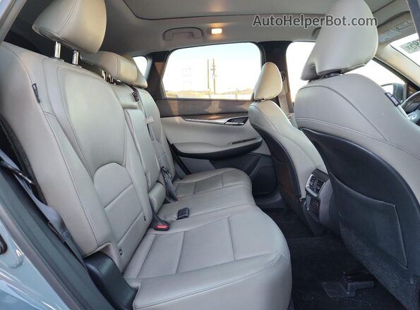 3PCAJ5BB3PF123431 2023 INFINITI QX50 Blue Widok wnętrza z tyłu