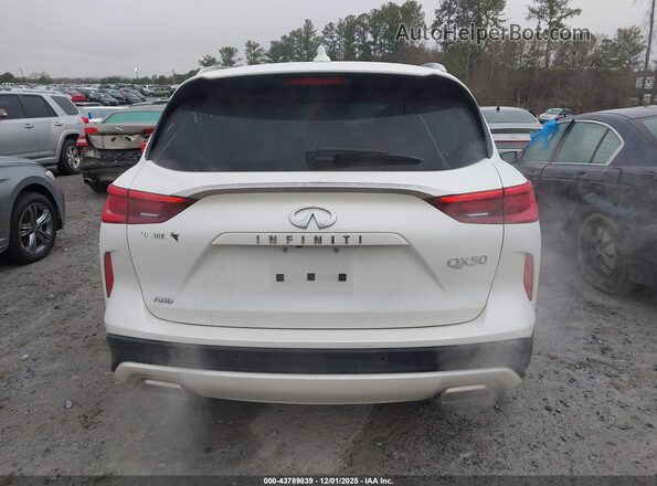 3PCAJ5BB9MF111389 2021 INFINITI QX50 White 
