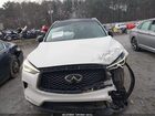 2021 Infiniti Qx50 Luxe Awd White vin: 3PCAJ5BB9MF111389